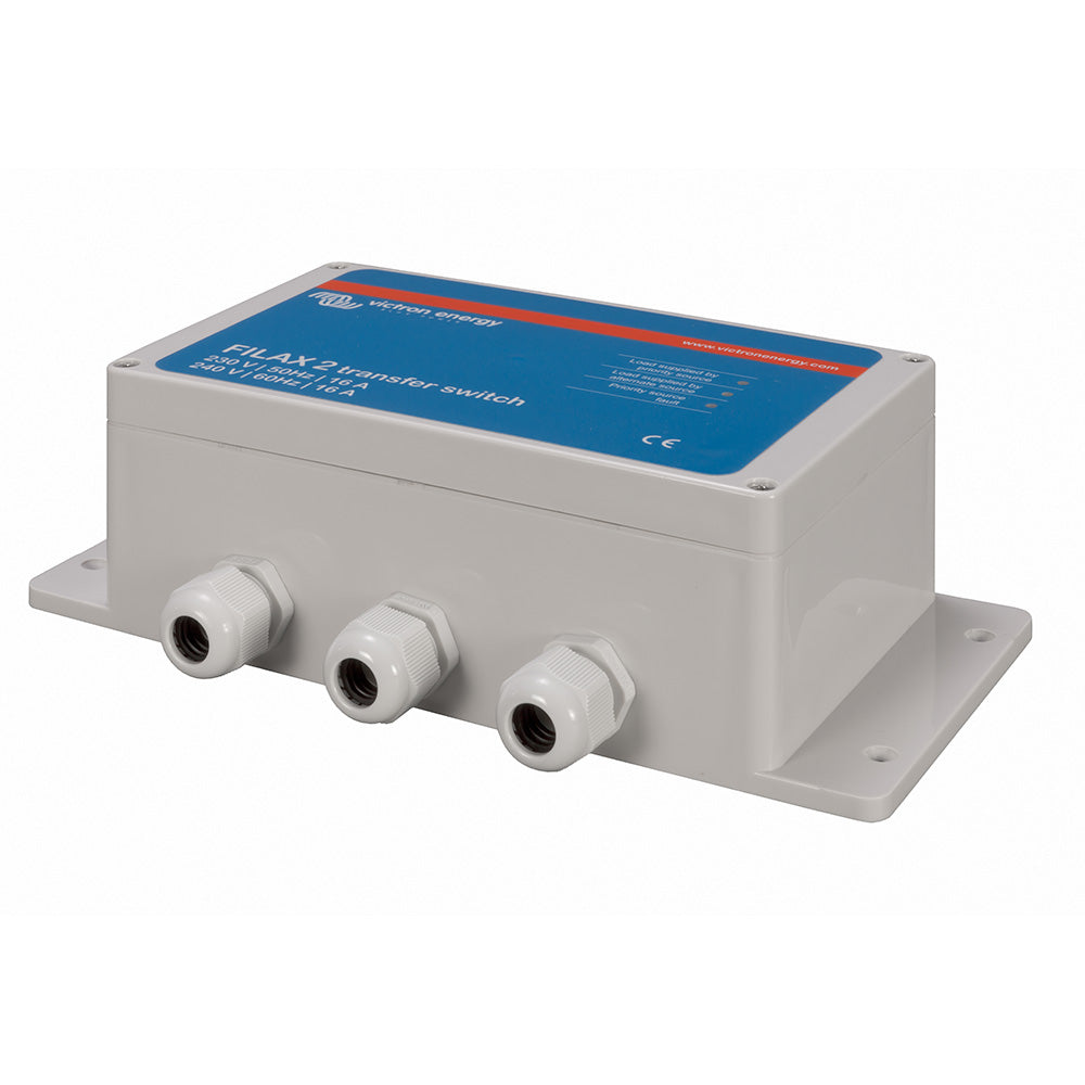 Victron Filax 2 Transfer Switch 110V/50Hz-120V/60Hz [SDFI0000110] - BuoyMart.com  Battery Management Victron Energy