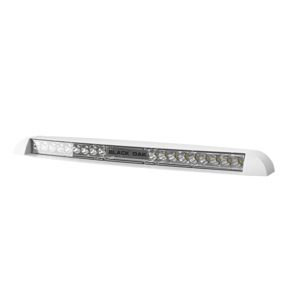 Black Oak Low Profile Marine Bar - Spot - White [LP-WS] - BuoyMart.com  Light Bars Black Oak LED