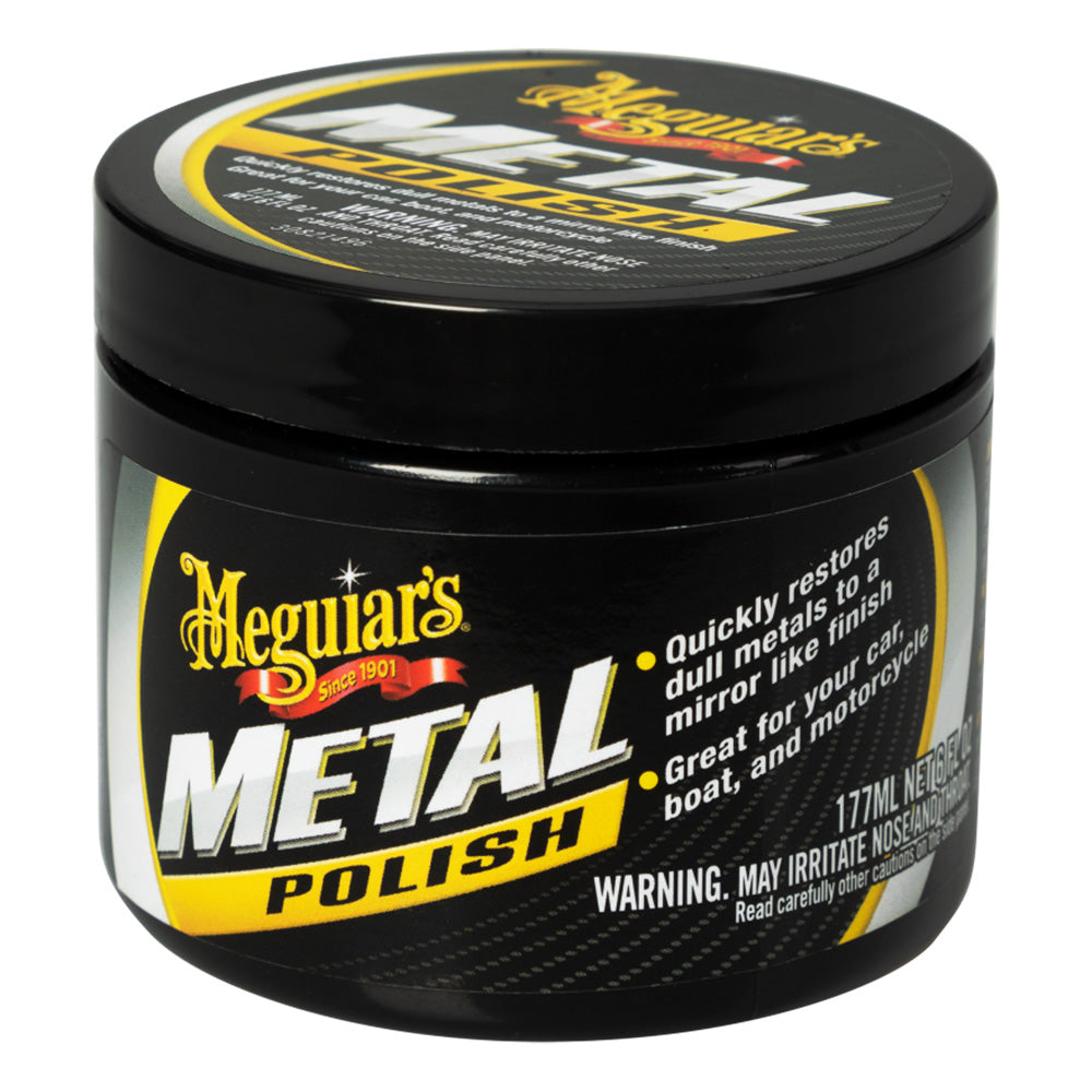 Meguiar's Metal Polish - 6oz [G211606] - BuoyMart.com  Cleaning Meguiar's