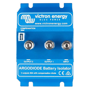 Victron Argodiode Battery Isolator 80-2AC - 2 Batteries - 80A [ARG080201000] - BuoyMart.com  Battery Isolators Victron Energy