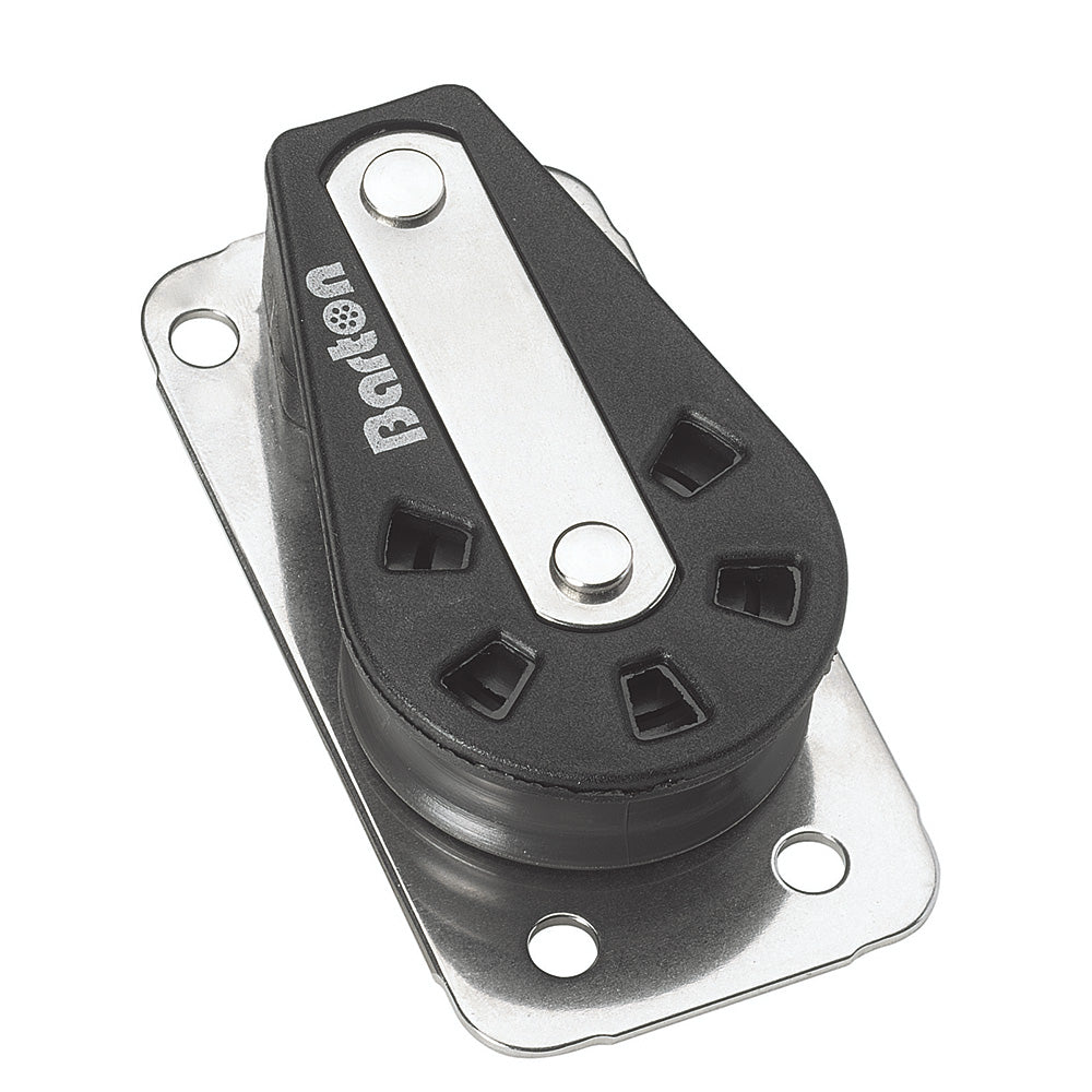 Barton Marine Size 3 45mm Plain Bearing Pulley Block Cheek Block [N03160] - BuoyMart.com  Hardware Barton Marine