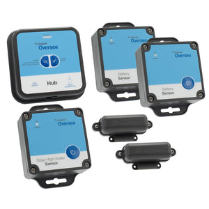 Skyhawk Oversea Fishing Bundle Hub - 1 Oversea Hub, 2 Battery Sensors, 2 Entry Sensors  2 Bilge High-Water Sensors [OSKITFISHING1] - BuoyMart.com  Security Systems Skyhawk Oversea