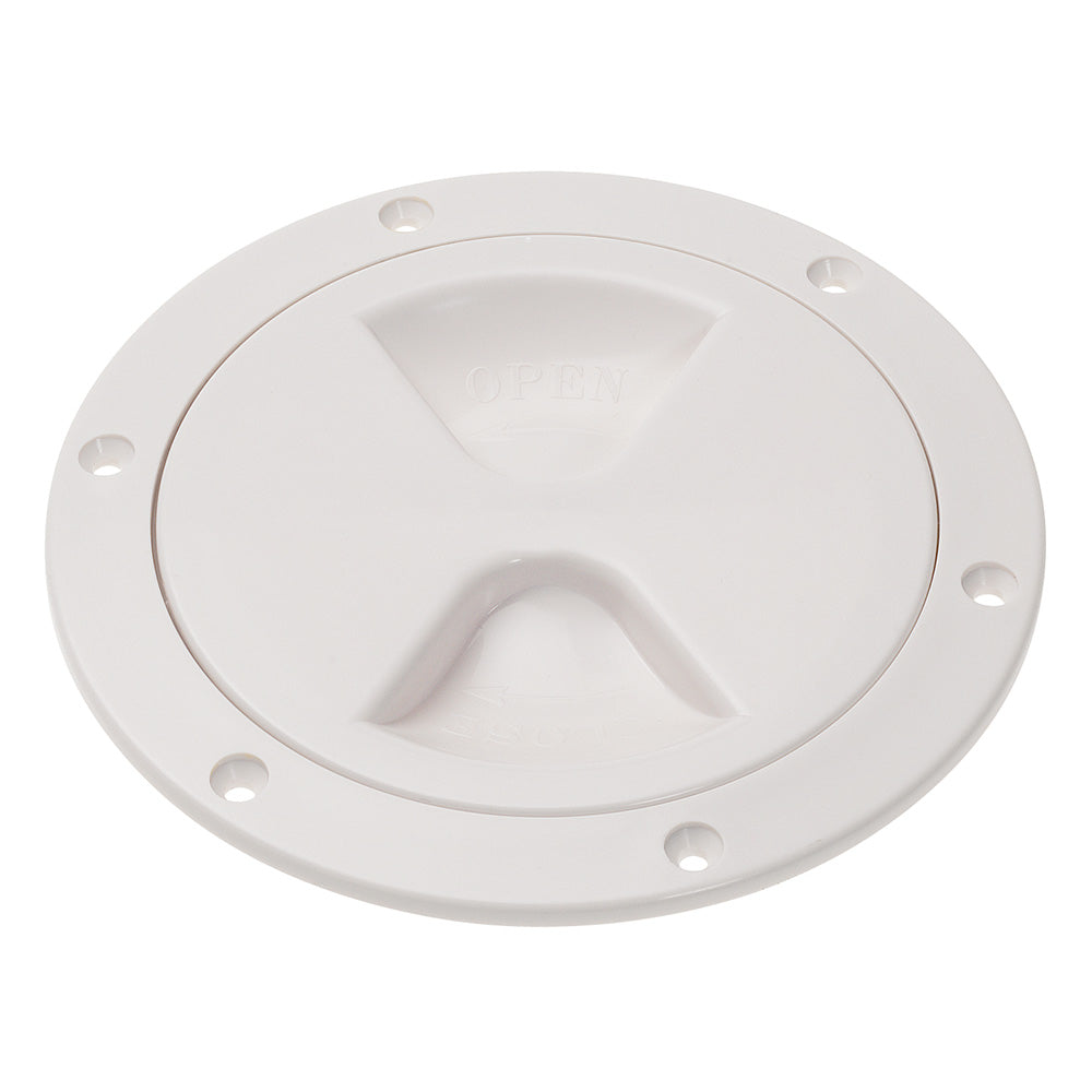 Barton Marine Screw Inspection Cover - 6" (103mm) - White [40040] - BuoyMart.com  Hardware Barton Marine