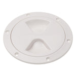 Barton Marine Screw Inspection Cover - 6" (103mm) - White [40040] - BuoyMart.com  Hardware Barton Marine