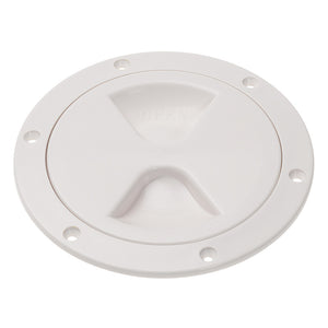 Barton Marine Screw Inspection Cover - 6" (103mm) - White [40040] - BuoyMart.com  Hardware Barton Marine