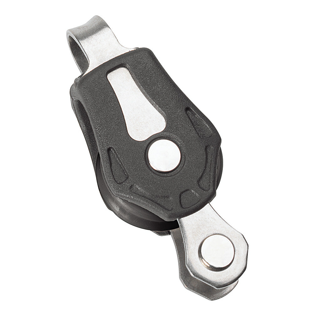 Barton Marine Size 0 20mm Plain Bearing Pulley Block Single Fixed Eye  Becket [N00111] - BuoyMart.com  Blocks Barton Marine