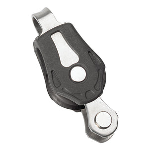 Barton Marine Size 0 20mm Plain Bearing Pulley Block Single Fixed Eye  Becket [N00111] - BuoyMart.com  Blocks Barton Marine