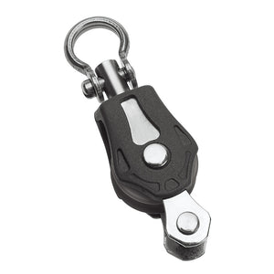 Barton Marine Size 0 20mm Plain Bearing Pulley Block Single Swivel  Becket [N00131] - BuoyMart.com  Blocks Barton Marine