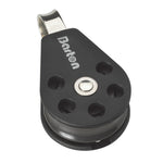 Barton Marine Size 3 45mm Plain Bearing Pulley Block Single With Fixed Eye [N03110] - BuoyMart.com  Blocks Barton Marine