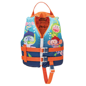 Full Throttle Child Water Buddies Life Vest - Shark - 30-50lbs Type III [104300-500-001-25] Full Throttle