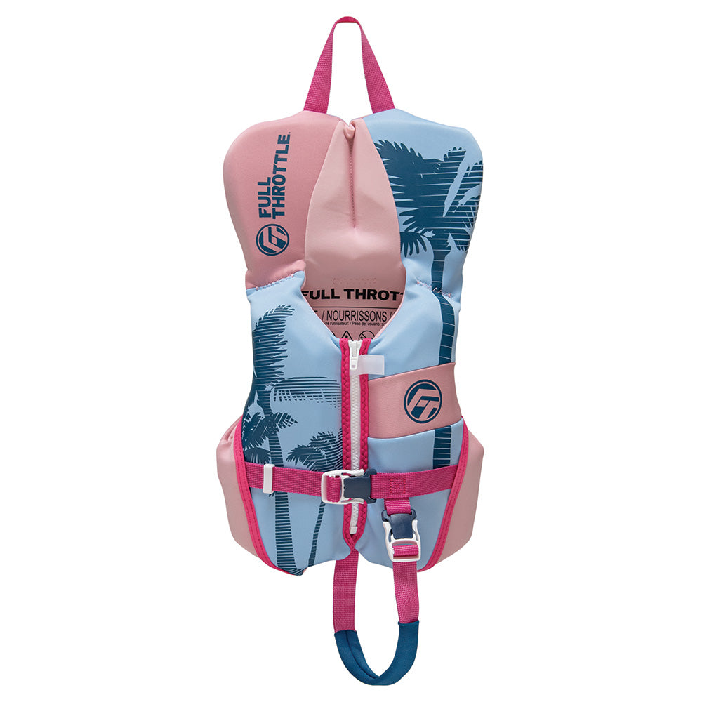 Full Throttle Infant Rapid-Dry Flex-Back Life Jacket - Pink [142200-105-000-25] - BuoyMart.com  Life Vests Full Throttle