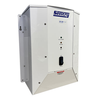 Sentry Marine Battery Charger 115/230V Input 24VDC - 40A - 3-Bank [SFR2440/3X] - BuoyMart.com  Battery Chargers Sentry
