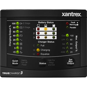 Xantrex TRUEcharge3 Remote Panel [808-8040-10] - BuoyMart.com  Meters & Monitoring Xantrex