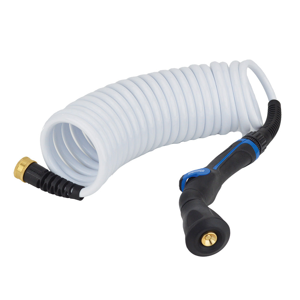 HoseCoil Skipper Spray System w/20' 3/8" Hose - White [HS2011K] - BuoyMart.com  Cleaning HoseCoil