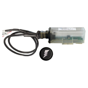 TALOS Remote Housing Lightning Detection System w/20' Cable - Black Round Indicator w/Translucent Housing [SFD1000R-T1-BO-BL-20FT] - BuoyMart.com  Lightning Detectors TALOS