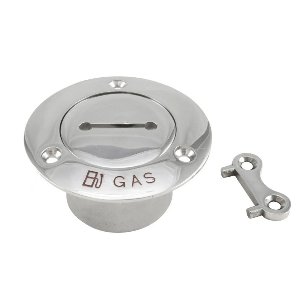 Whitecap Pipe Deck Fill w/Key - 2" Pipe (Gas) [6131] - BuoyMart.com  Deck Fills Whitecap