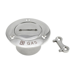 Whitecap Pipe Deck Fill w/Key - 2" Pipe (Gas) [6131] - BuoyMart.com  Deck Fills Whitecap