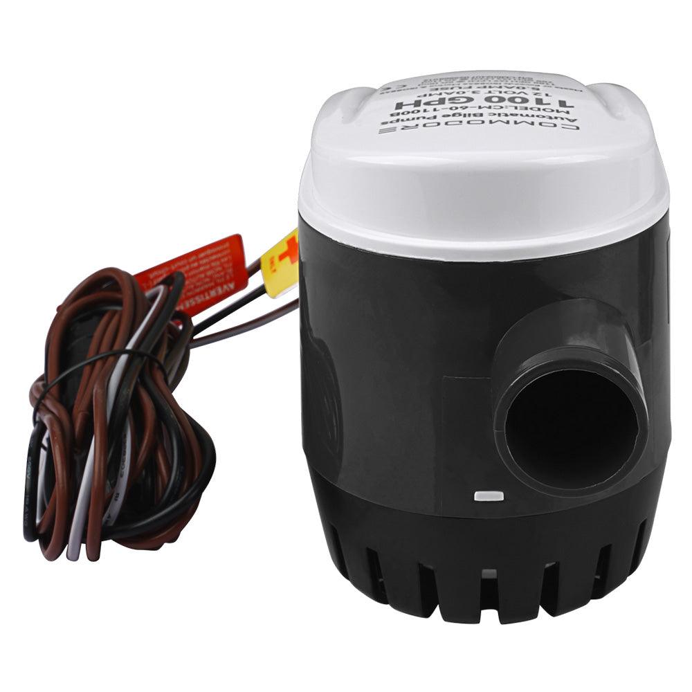 Commodore 1100 GPH 60 Series Automatic Bilge Pump - 12V [CM-60-1100B] - BuoyMart.com  Bilge Pumps Commodore