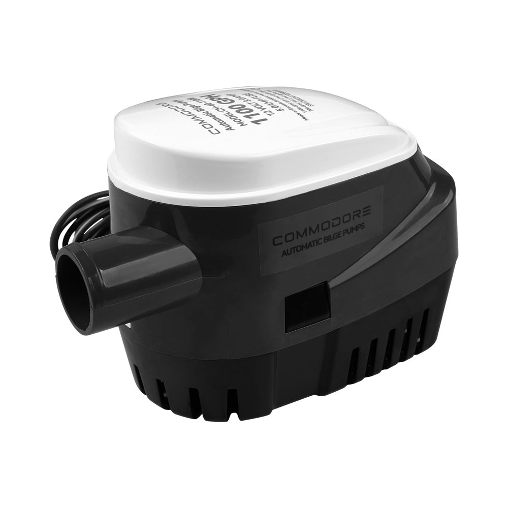 Commodore 1100 GPH 60 Series Automatic Bilge Pump - 12V [CM-60-1100B] - BuoyMart.com  Bilge Pumps Commodore