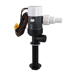 Commodore 1100 GPH Vertical Livewell Pump - Long - 12V [CM-C31-1100L] - BuoyMart.com  Livewell Pumps Commodore