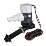 Commodore 1100 GPH Angled Livewell Pump - 12V [CM-E31-1100L] - BuoyMart.com  Livewell Pumps Commodore