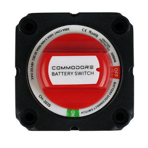 Commodore On/Off Battery Disconnect Switch [CM-202S] - BuoyMart.com  Battery Management Commodore