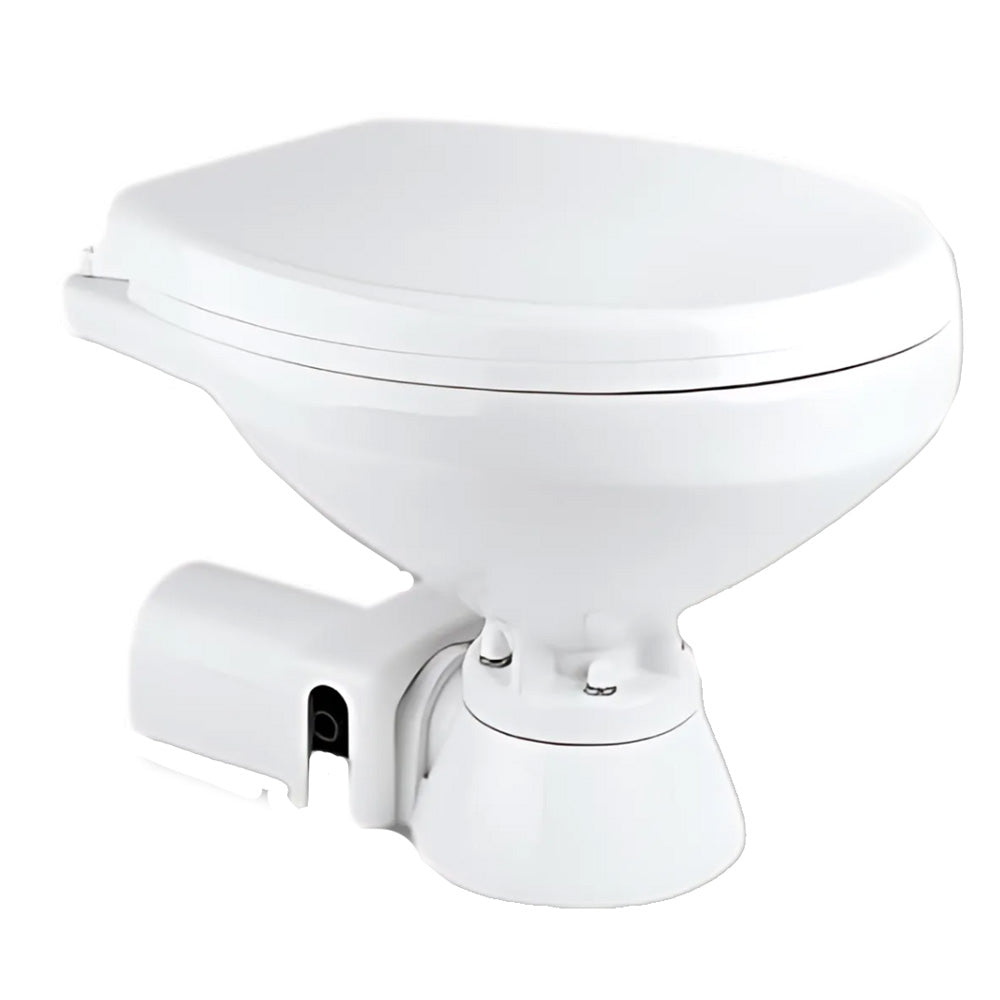 Commodore Electric Marine Toilet - Rear Macerator - Regular Size [CM1RMT] - BuoyMart.com  Marine Sanitation Commodore