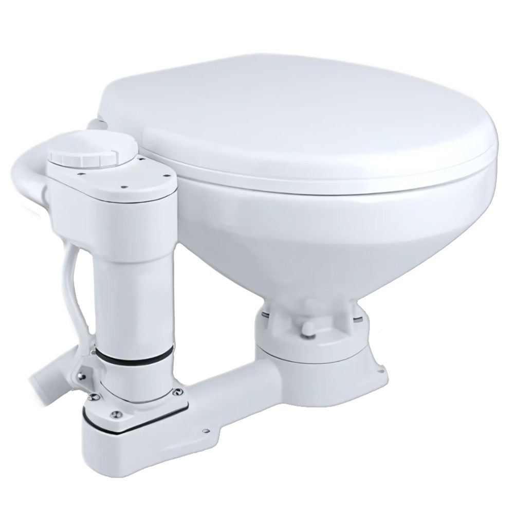 Commodore Electric Marine Toilet - Twist Flush - Regular Size [CM2RMT] - BuoyMart.com  Marine Sanitation Commodore