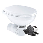 Commodore Quiet Flush Electric Toilet - Rear Macerator - Raw Water Pump - Regular Size [CM4RMT] - BuoyMart.com  Marine Sanitation Commodore
