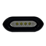 Shadow-Caster Flush Mount Spreader Light - Black Housing - White [SCM-SLF4X-GW-BK] - BuoyMart.com  Flood/Spreader Lights Shadow-Caster LED Lighting