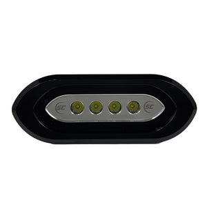 Shadow-Caster Flush Mount Spreader Light - Black Housing - White [SCM-SLF4X-GW-BK] - BuoyMart.com  Flood/Spreader Lights Shadow-Caster LED Lighting