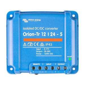 Victron Orion-Tr Smart 12/24-5A 120W Isolated DC-DC Converter [ORI122410110] - BuoyMart.com  DC to DC Converters Victron Energy