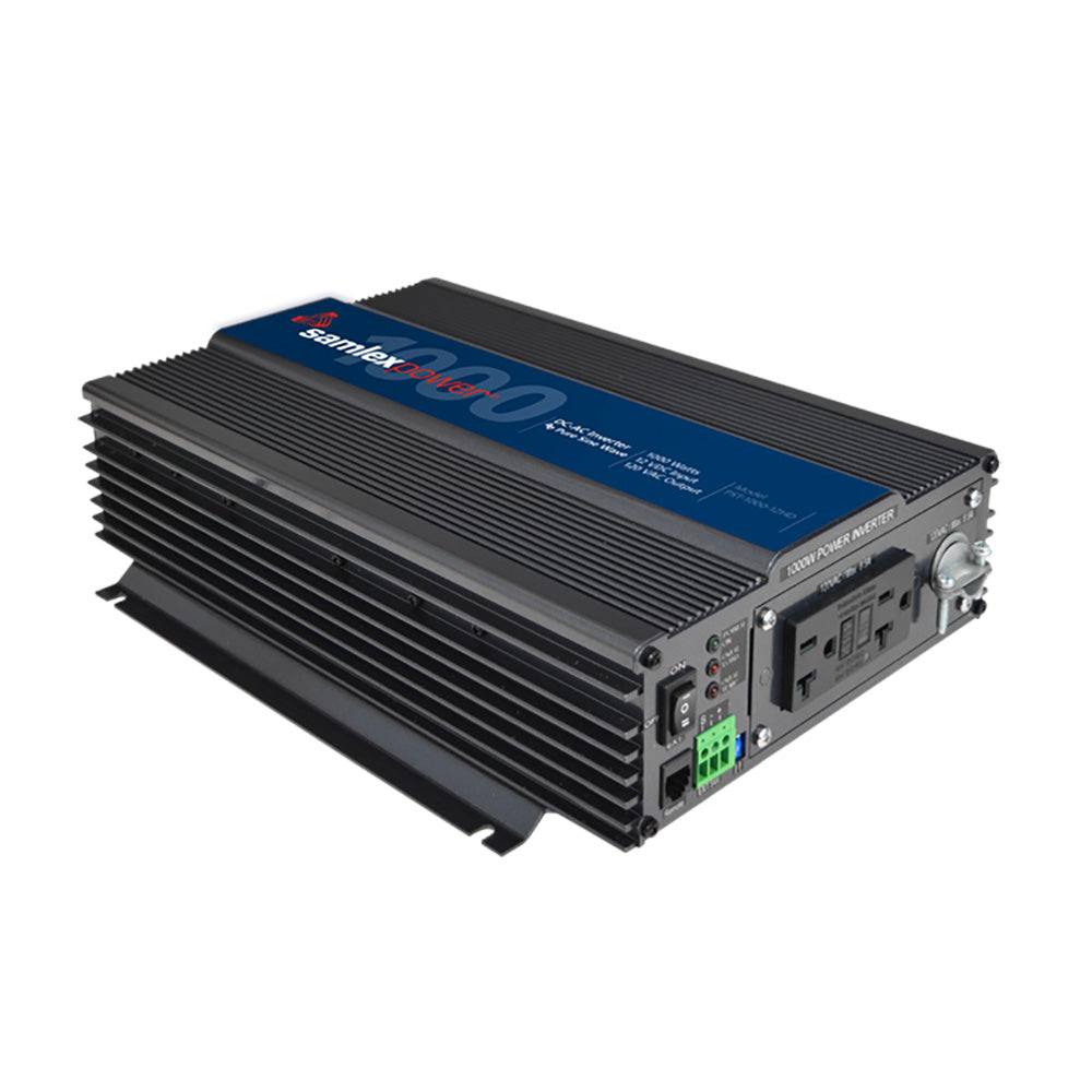 Samlex PST-1000-12HD Pure Sine Wave Inverter 12V Input 120 VAC Output 1000W [PST-1000-12HD] - BuoyMart.com  Inverters Samlex America