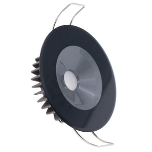 Lumitec Illusion Flush Mount LED Down Light - Spectrum RGBW - Warm White - Black Housing [117155] - BuoyMart.com  Dome/Down Lights Lumitec