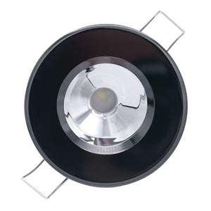 Lumitec Illusion Flush Mount LED Down Light - White - Non-Dimming - Black Housing - Chrome Reflector [117163] - BuoyMart.com  Dome/Down Lights Lumitec