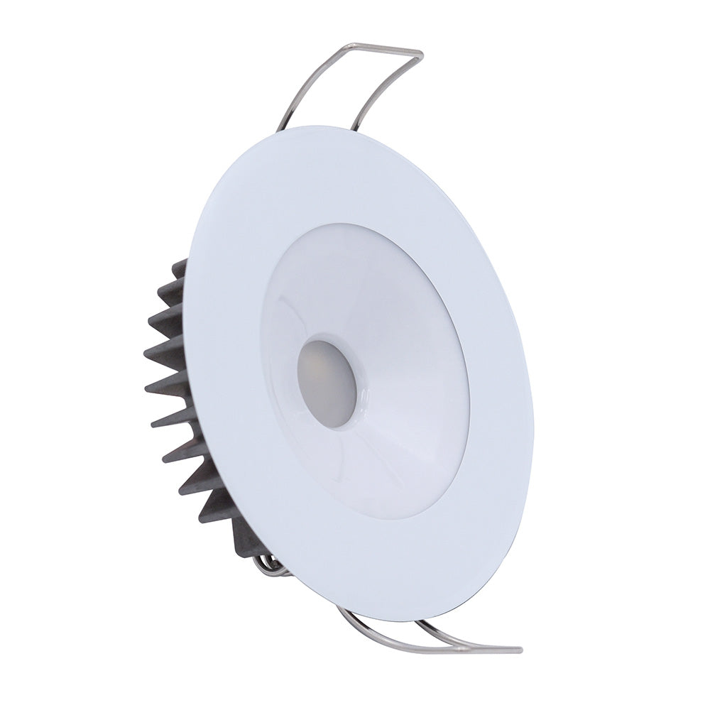 Lumitec Illusion Flush Mount LED Down Light - Warm White - Dimming - White Housing [117129] - BuoyMart.com  Dome/Down Lights Lumitec