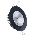 Lumitec Illusion Flush Mount LED Down Light - Warm White - Dimming - Black Housing - Chrome Reflector [117169] - BuoyMart.com  Dome/Down Lights Lumitec