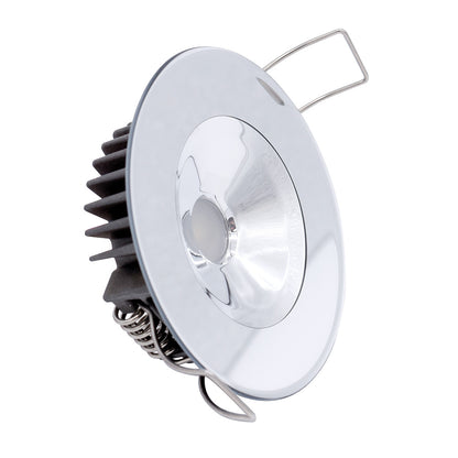 Lumitec Illusion Flush Mount LED Down Light - Warm White - Dimming - White Housing - Mirrored Housing [117149] - BuoyMart.com  Dome/Down Lights Lumitec