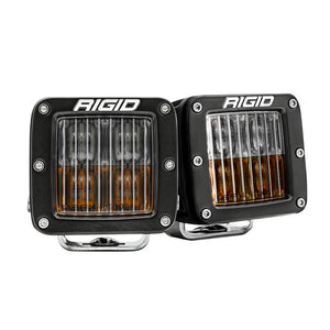RIGID Industries D-Series LED SAE Fog Beam - Yellow/White - Set of 2 [50482] - BuoyMart.com  Lighting RIGID Industries