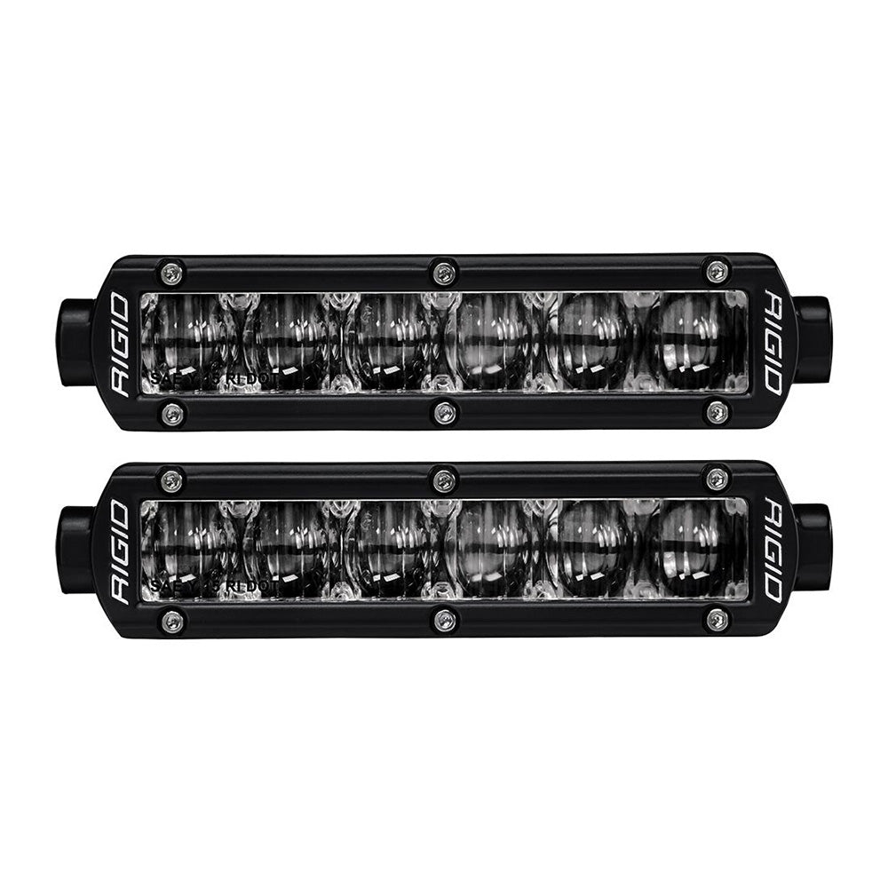 RIGID Industries SR-Series 6" SAE Fog Light - Compliant Pair [906703] - BuoyMart.com  Lighting RIGID Industries