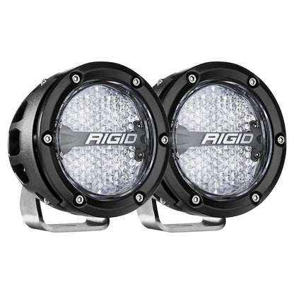 RIGID Industries 360-Series RGBW 4" Offroad Lamp Diffused Beam w/RGBW Backlight Pods - Set of 2 [36400] - BuoyMart.com  Lighting RIGID Industries