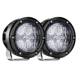 RIGID Industries 360-Series RGBW 4" Offroad Lamp Drive Beam w/RGBW Backlight Pods - Set of 2 [36401] - BuoyMart.com  Lighting RIGID Industries