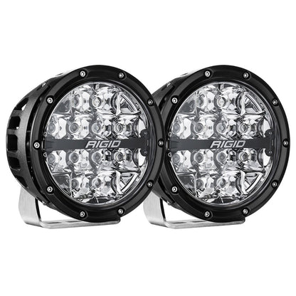 RIGID Industries 360-Series RGBW 6" Offroad Lamp Spot Beam w/RGBW Backlight Pods - Set of 2 [36412] - BuoyMart.com  Lighting RIGID Industries