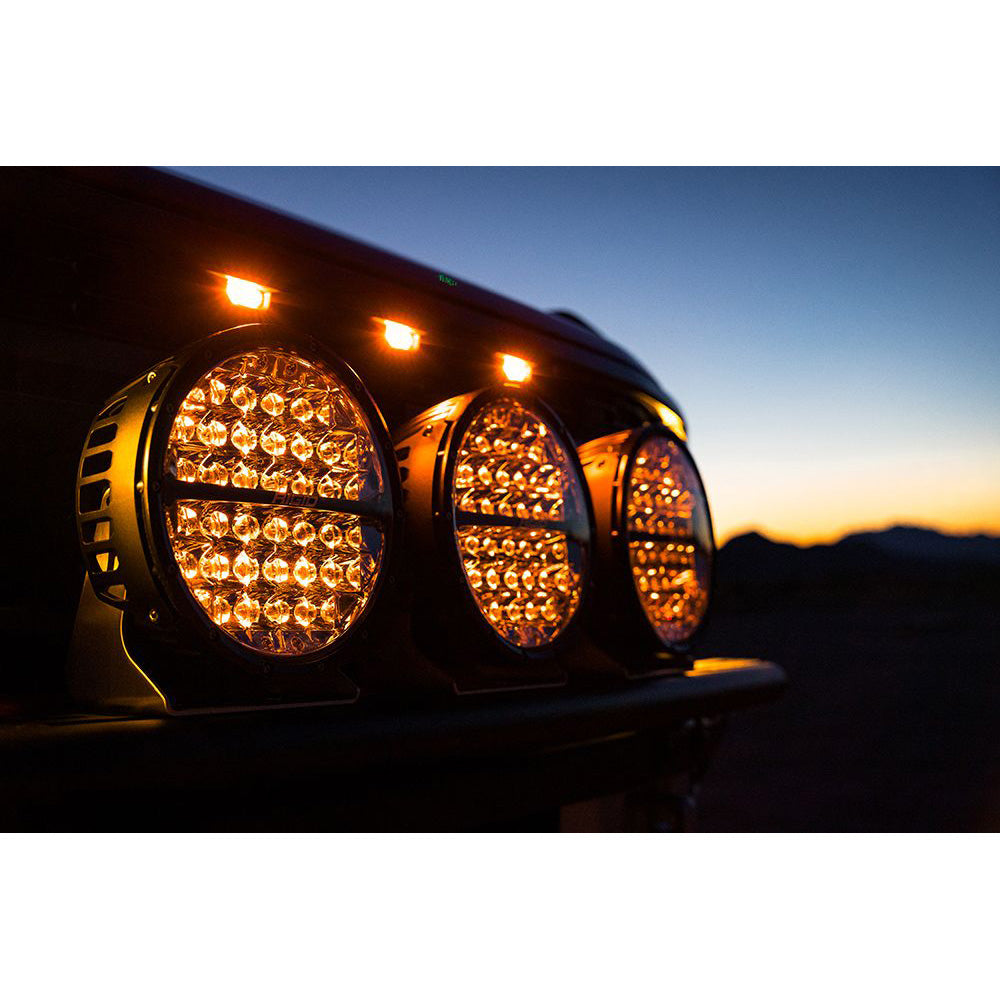 RIGID Industries 360-Series RGBW 9" Offroad Lamp Spot Beam w/RGBW Backlight Pods - Single [36422] - BuoyMart.com  Lighting RIGID Industries