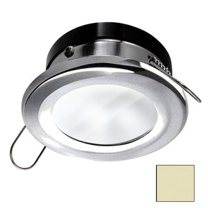 i2Systems Apeiron 4.5W Spring Mount Light Round - Warm White - Brushed Nickel Finish [AP-4W-30K-PW41] - BuoyMart.com  Dome/Down Lights I2Systems Inc