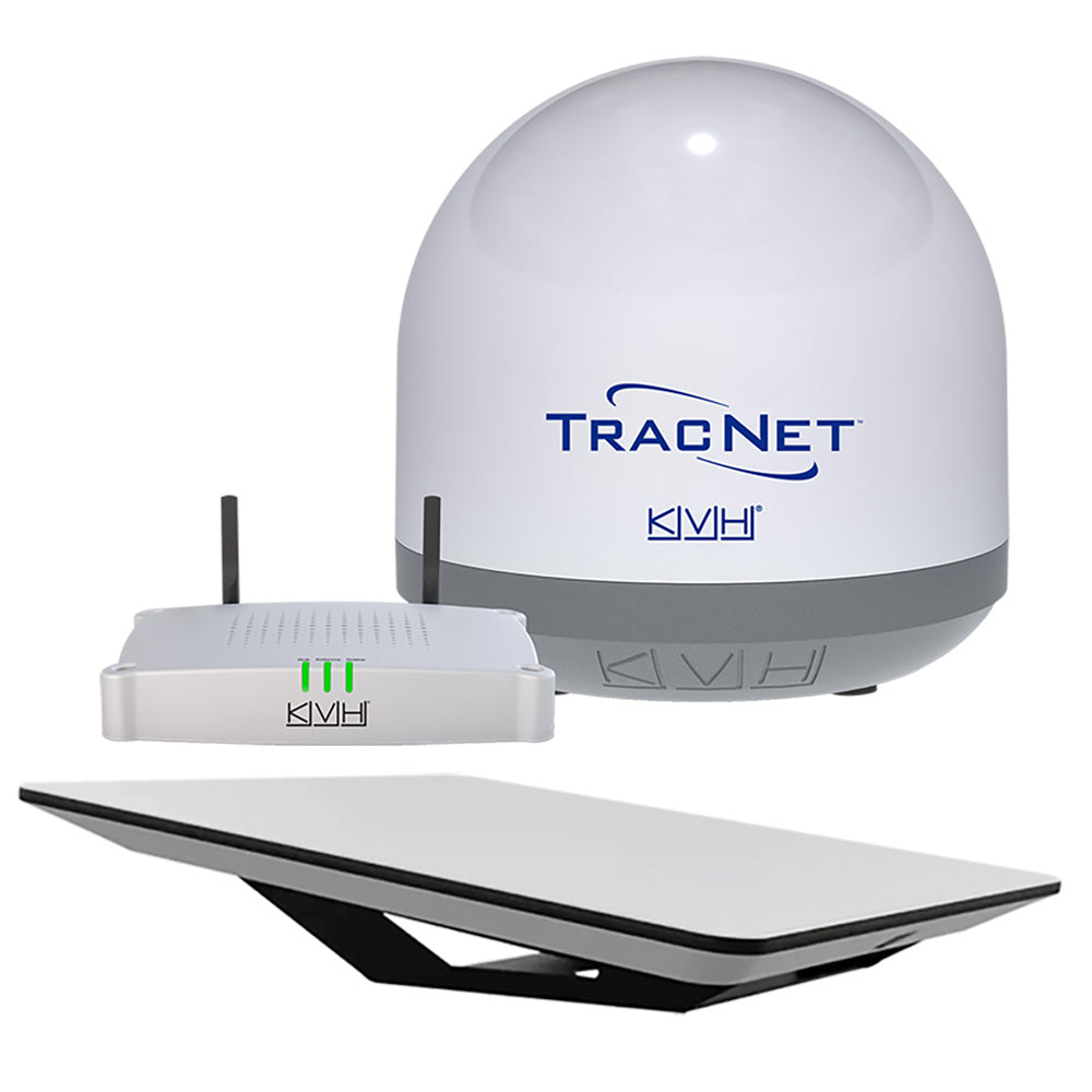 KVH HP Starlink Flat Panel Terminal Kit w/TracNet Coastal Pro 5G/WiFi Compact Terminal w/TracNet Hub [72-1048/01-0465] - BuoyMart.com  Satellite Receivers KVH
