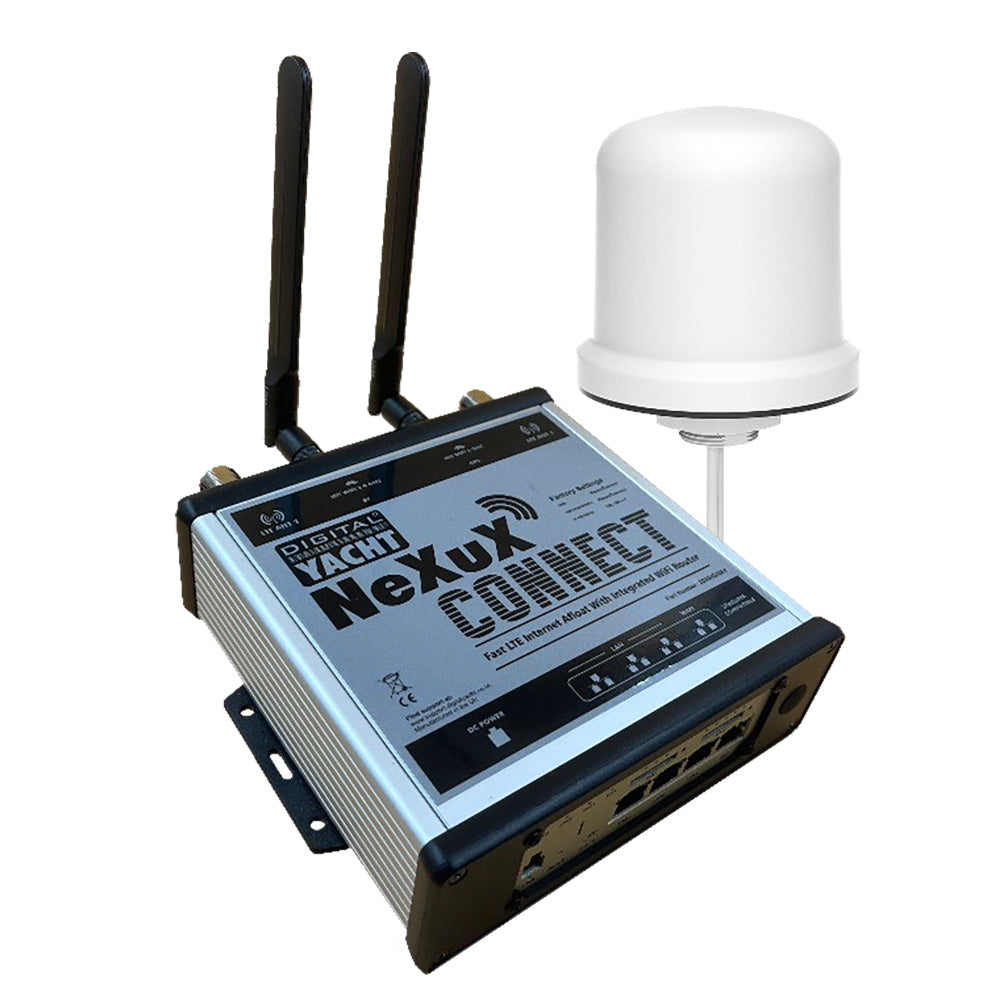 Digital Yacht NeXuX Connect System - Internet Afloat w/Antenna  7M Cable [ZDIG4GNXX] - BuoyMart.com  Mobile Broadband Digital Yacht