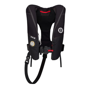 Mustang Atlas 190 DLX Open Ocean Inflatable PFD - Black [MD3195E1-13-0] - BuoyMart.com  Personal Flotation Devices Mustang Survival