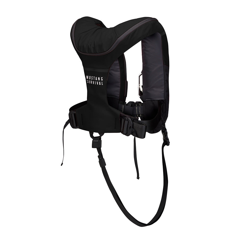 Mustang Atlas 190 DLX Open Ocean Inflatable PFD - Black [MD3195E1-13-0] - BuoyMart.com  Personal Flotation Devices Mustang Survival