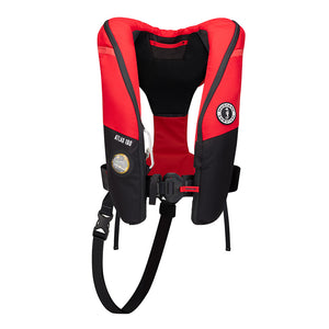 Mustang Atlas 190 DLX Open Ocean Inflatable PFD - Red/Black [MD3195E1-123-0] - BuoyMart.com  Personal Flotation Devices Mustang Survival